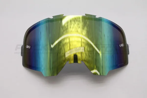 Линза для кроссовых очков ROCKOT (Рокот) RM - 391 (зеркальная золотистая)