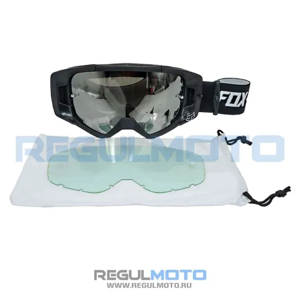 Мотоочки FOX (Фокс) Vue X чёрный | Мототека