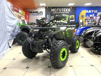 Квадроцикл детский Zuumav (Зуумав) SHARK 125 чёрный (машинокомплект)