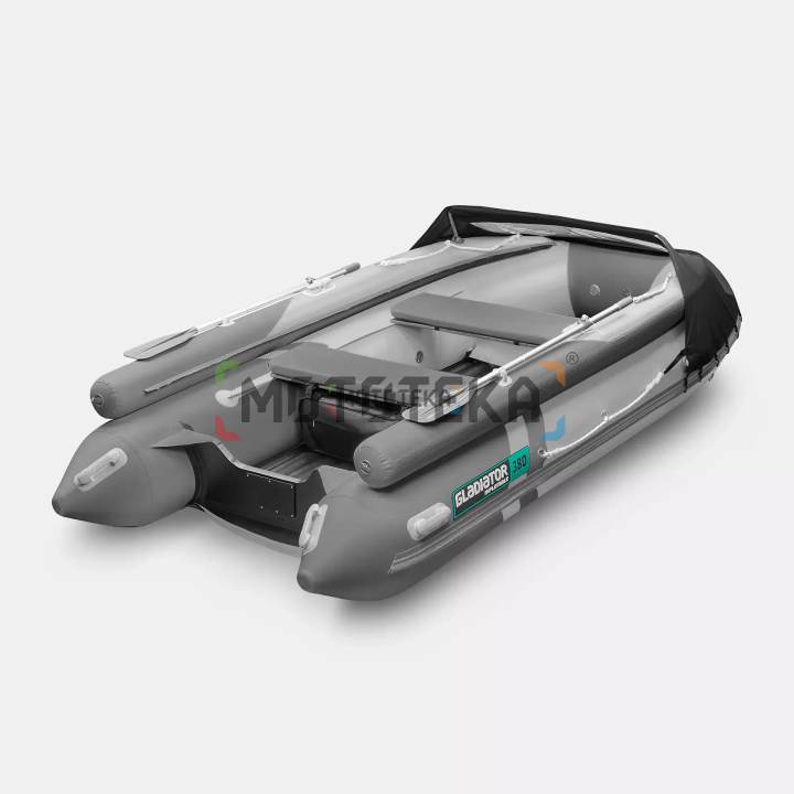 Лодка ПВХ GLADIATOR (Гладиатор) E 380 X светло-серый/тёмно-серый (Спб) Лодка ПВХ GLADIATOR (Гладиатор) E 380 X светло-серый/тёмно-серый (Спб)
