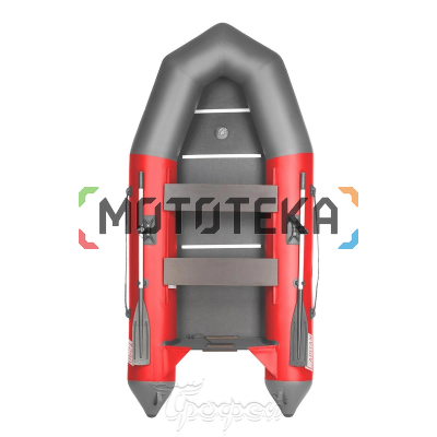 Лодка ПВХ Тонар Капитан Т290 (красно-серый)