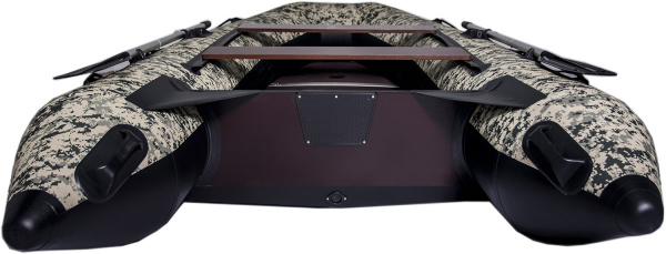 Лодка ПВХ Omolon (Омолон) SLDK A - 340 DP (зелёный пиксель)