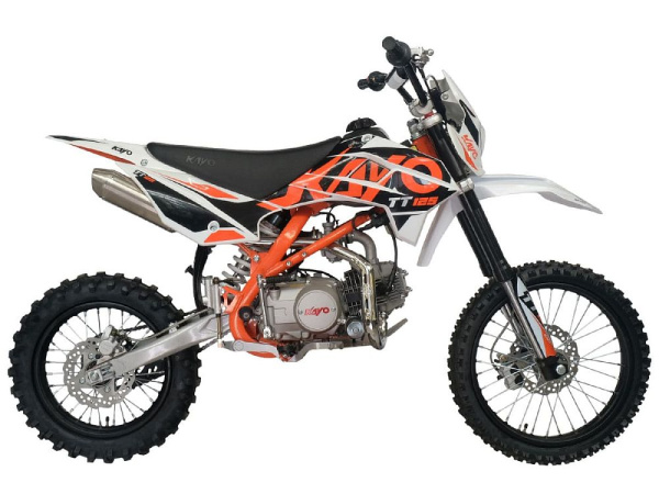 Питбайк KAYO BASIC K125EA 17/14 KRZ (п/автомат. эл. стартер 2024 г.) | Мототека
