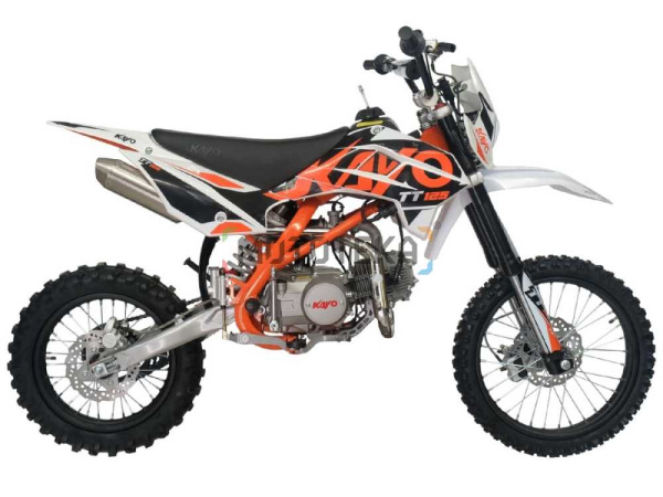 Питбайк KAYO (Кайо) BASIC TT125 17/14 KRZ (механ. сцепл.. кикстартер. 2022 г.) | Мототека